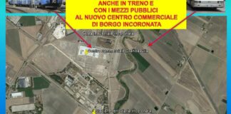 Raggiungere col treno il nuovo centro commerciale