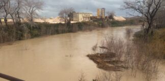 Paura per il Fiume Fortore: già 4 i metri di altezza