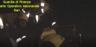 Bloccato gommone con 800 kg di marijuana