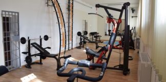 Ristrutturata dai detenuti la palestra del carcere