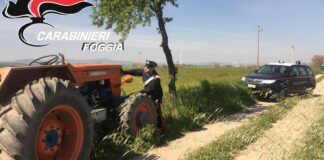 Controlli nelle aree rurali: i Carabinieri recuperano un trattore rubato