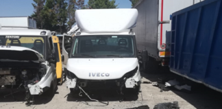Autocarro rubato a Milano e rinvenuto a Cerignola