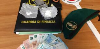 Lo spaccio non teme il Covid-19: due arresti e sequestro di cocaina purissima