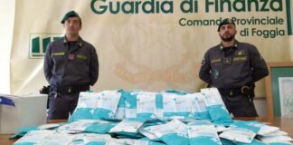 Mascherine e visiere pericolose per la salute: scatta il sequestro della Gdf