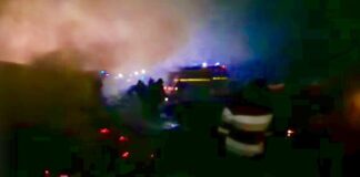 Ennesimo incendio nel “ghetto” di Borgo Mezzanone: distrutte 6 baracche