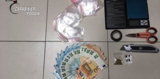 Getta la droga in una stufa a legna accesa nonostante il caldo: arrestato 22enne