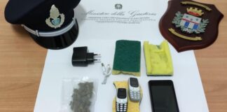 Pacco con droga e cellulari lanciato nel carcere di San Severo