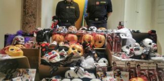 Sequestrati oltre 2 mila articoli di “Halloween” potenzialmente insicuri