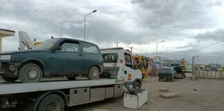 Ex pista del cara di Borgo Mezzanone: rimosse una ventina di auto rubate