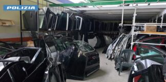 Centinaia di parti d’auto rubate in un deposito di Cerignola: denunciato un uomo