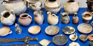 I Carabinieri scoprono a Lucera un tesoro archeologico nascosto in una botola