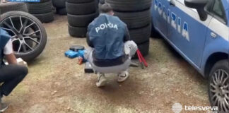 Pneumatici e cerchi rubati in appena 2 minuti: due foggiani arrestati a Milano