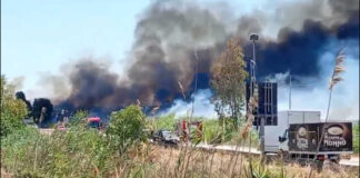 Oltre al dolore per la distruzione dell’Oasi di Lago Salso c’è la paura di rischi ambientali