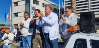 Centinaia di agricoltori in protesta per i prezzi al ribasso del grano duro