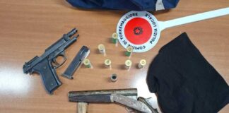 Torremaggiore, sequestrate armi da fuoco: il plauso del Sindaco Di Pumpo
