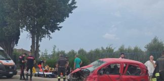 Incidente sulla SP 115 alle porte di Troia: tre feriti