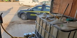 Distributore abusivo di gasolio agricolo: sequestrati oltre 7mila litri di carburante