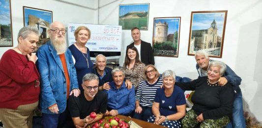 Telethon, Lucera supera ancora quota 20mila euro