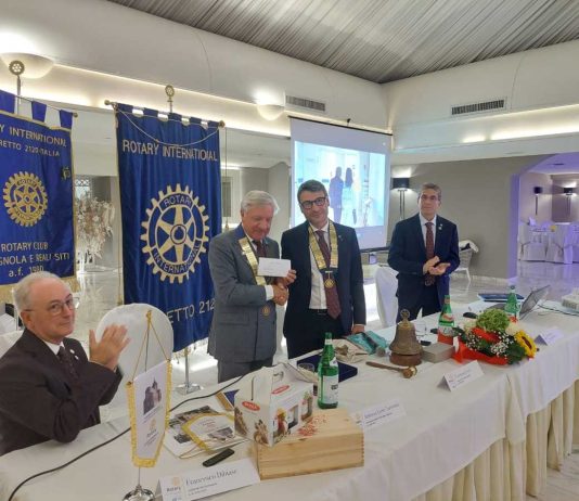 Rotary Club Cerignola e Cinque Reali Siti, il governatore Tarentini incontra i soci